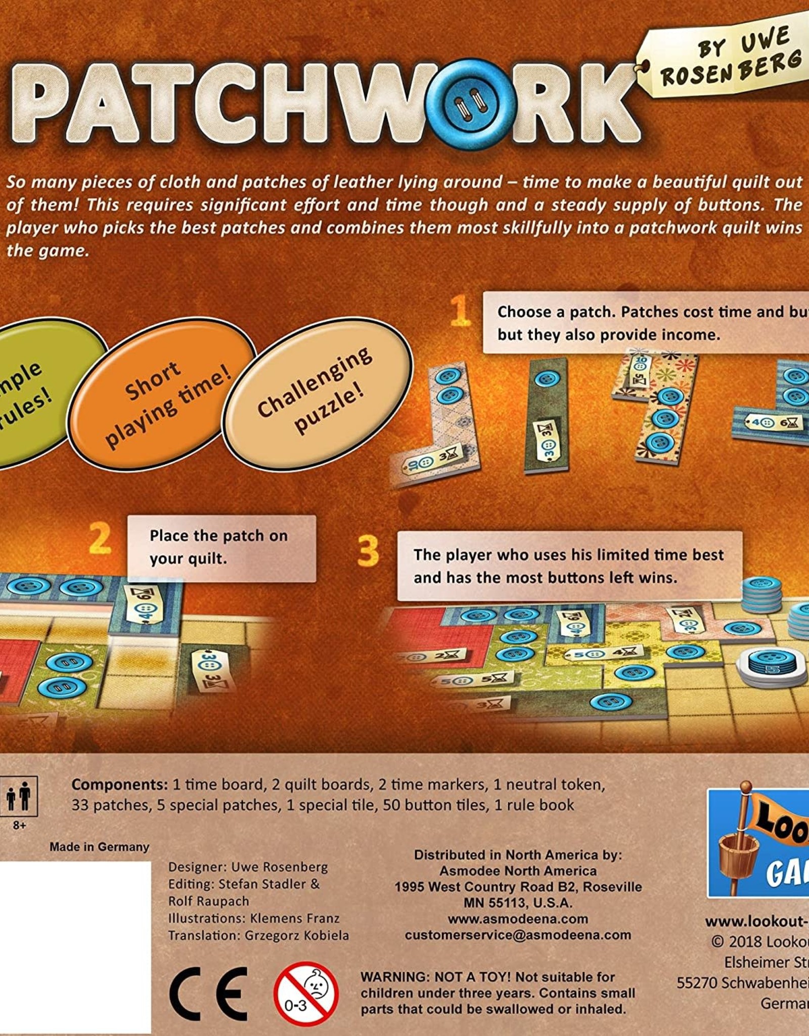 Lookout Games Patchwork