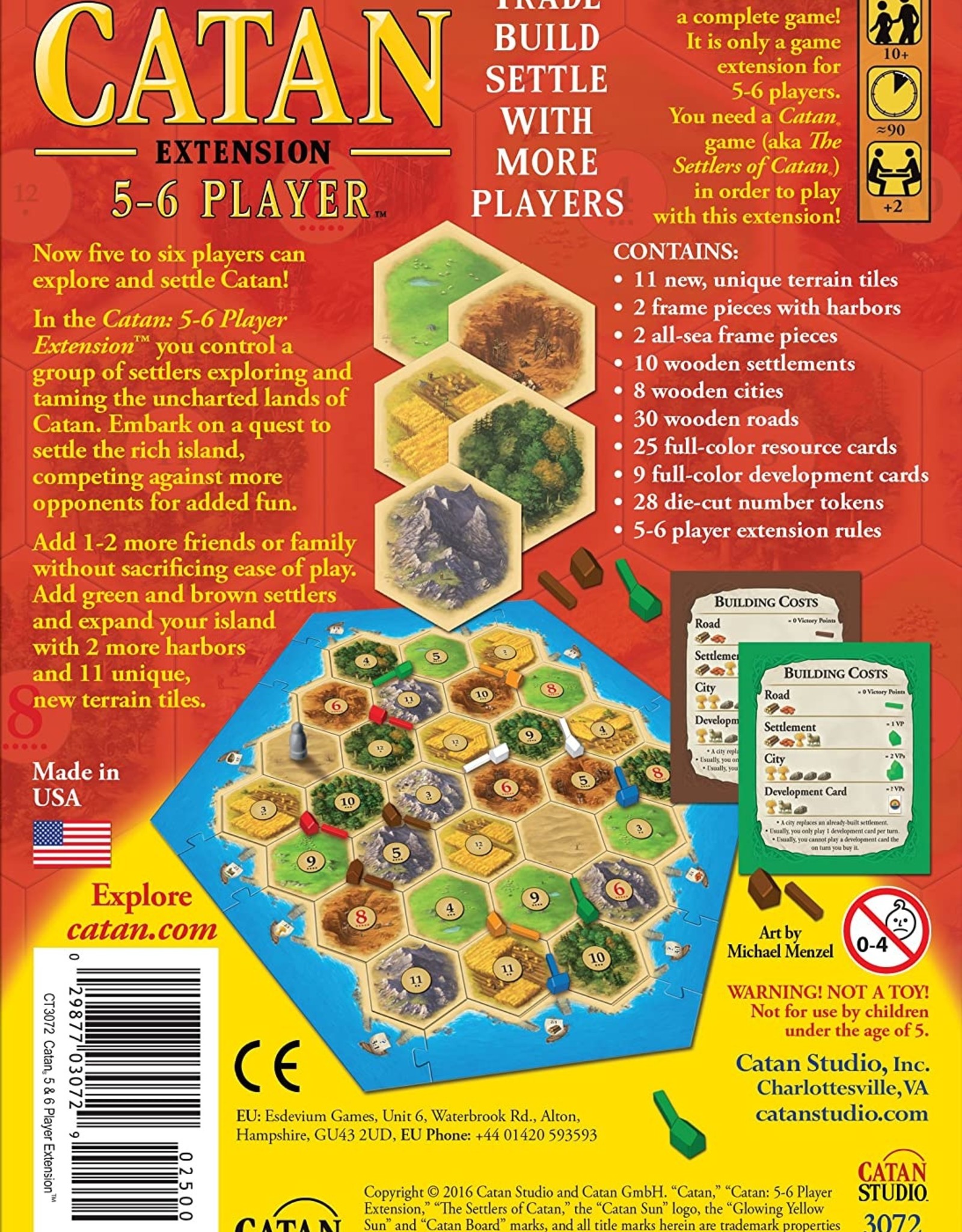 Catan Studios Catan Ext 5-6