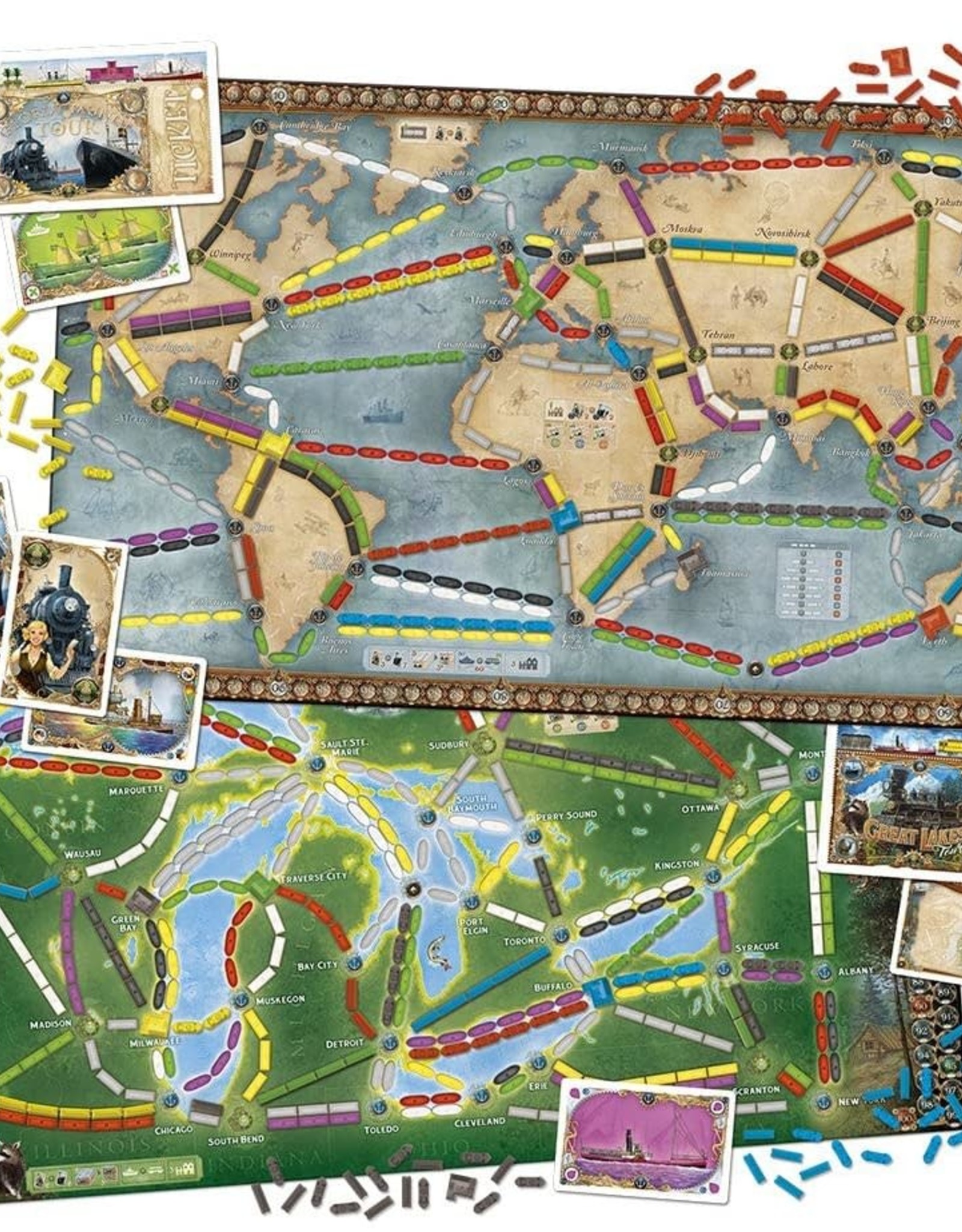 Days of Wonder Ticket to Ride: Rails And Sails