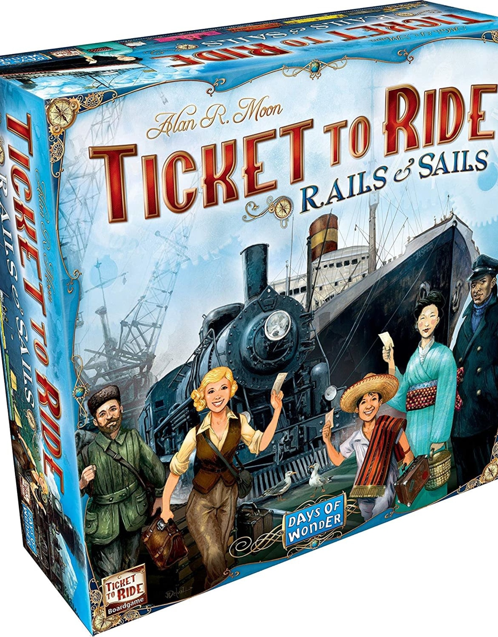 Days of Wonder Ticket to Ride: Rails And Sails