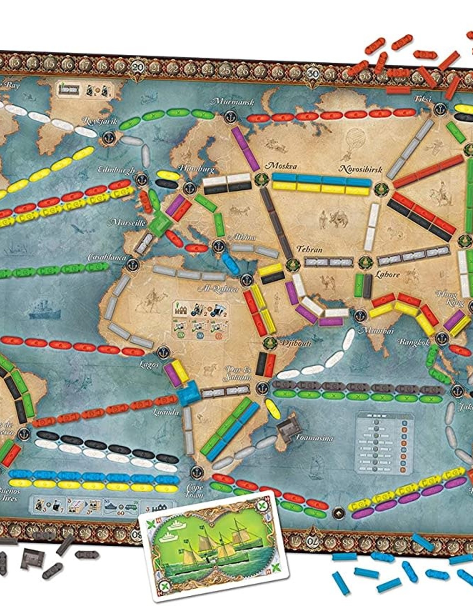 Days of Wonder Ticket to Ride: Rails And Sails