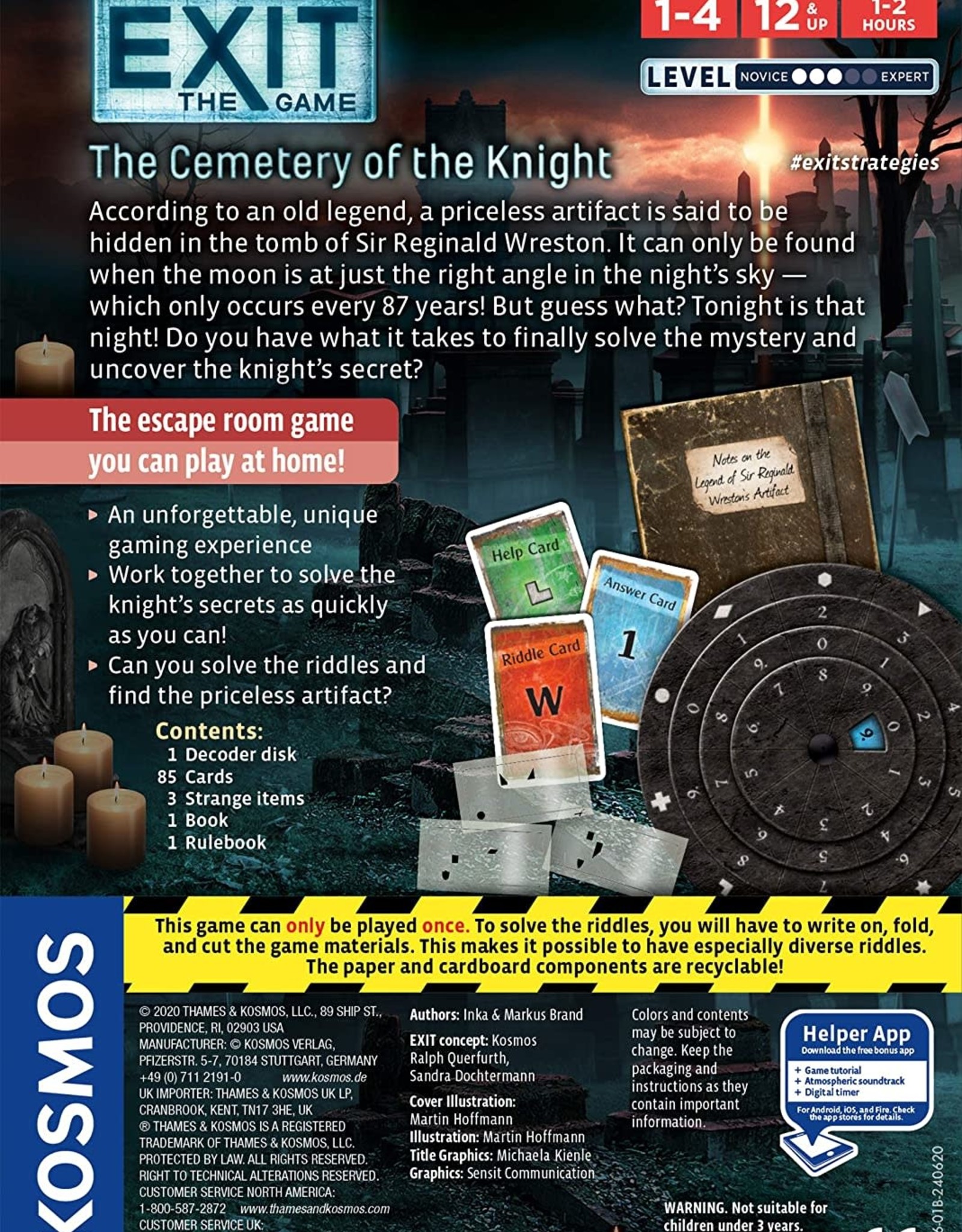 Thames & Kosmos EXIT: THE CEMETERY OF THE KNIGHT (6)