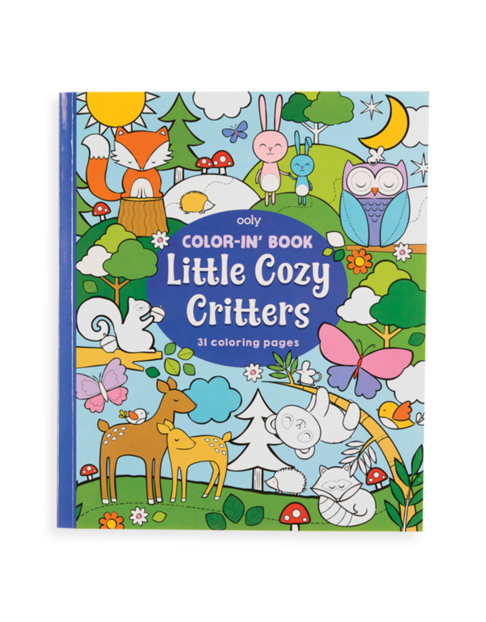 Ooly Color-in' Book: Little Cozy Critters