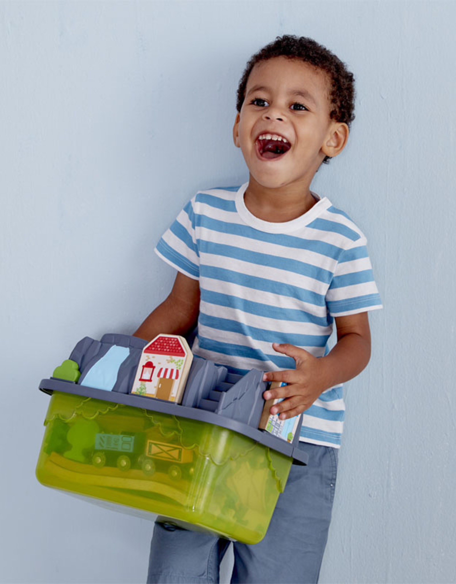 Hape RAILWAY BUCKET-BUILDER SET