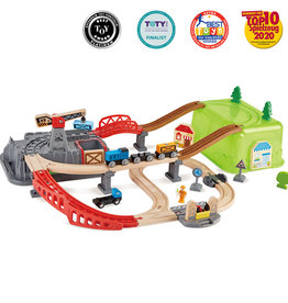 Hape RAILWAY BUCKET-BUILDER SET