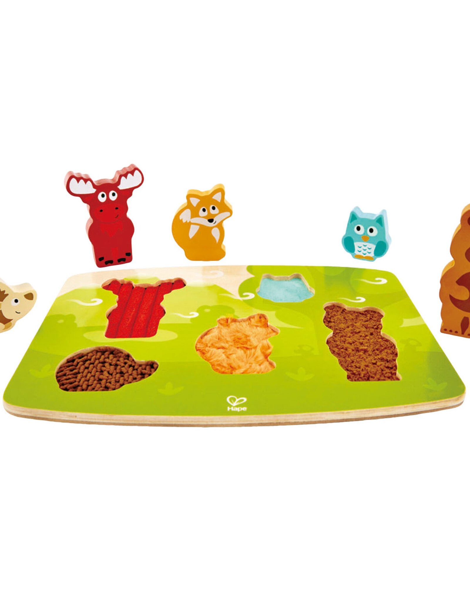 Hape FOREST ANIMAL TACTILE PUZZLE