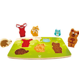 Hape FOREST ANIMAL TACTILE PUZZLE