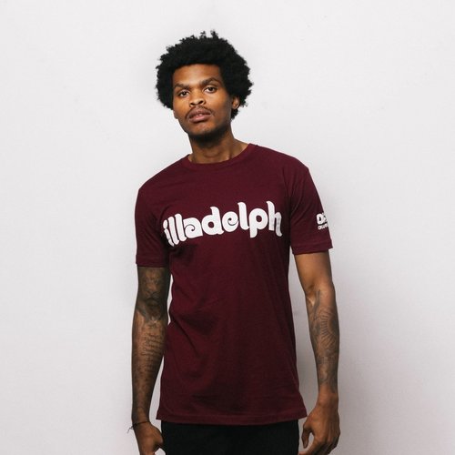 Okayplayer Illadelph Maroon T-Shirt Okayplayer Illadelph Maroon T-Shirt