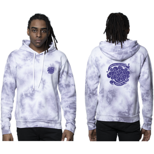 Free Will Collective Free Will Collective Purple Haze Tie Dye Hoodie Free Will Collective Free Will Collective Purple Haze Tie Dye Hoodie