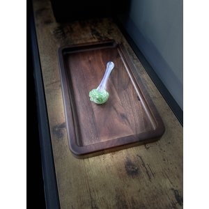 Rising Phoenix Head Wrap Spoon Green Fume