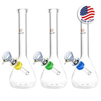 Phoenix Rising Classic Beaker Water Pipe - 8.25" - Random Color
