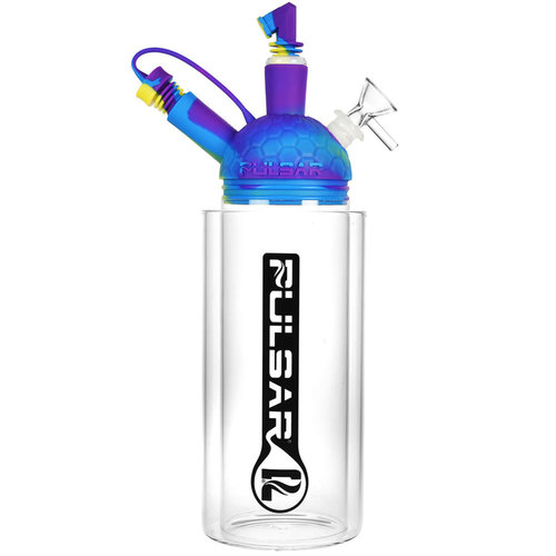 Pulsar RIP Series Silicone Gravity Water Pipe - 11" - 14mm F - Candy Mix Pulsar RIP Series Silicone Gravity Water Pipe - 11" - 14mm F - Candy Mix
