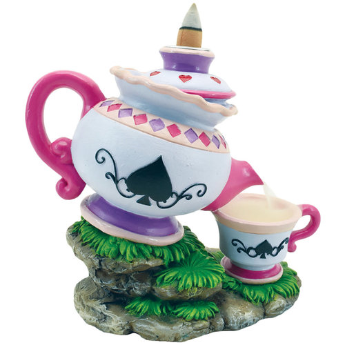 Teapot Backflow Polyresin Incense Burner | 5.25" Teapot Backflow Polyresin Incense Burner | 5.25"