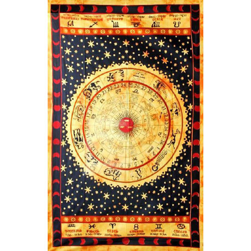 ThreadHeads Zodiac Ring Tapestry - 55"x83"