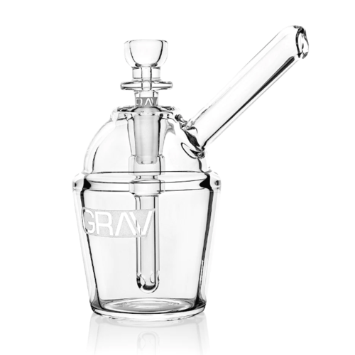 Grav Slush Cup Pocket Bubbler - Clear Grav Slush Cup Pocket Bubbler - Clear
