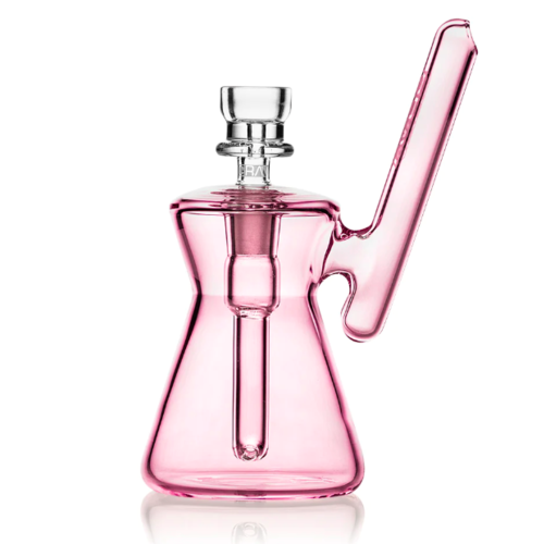 Grav Hourglass Pocket Bubbler Pink