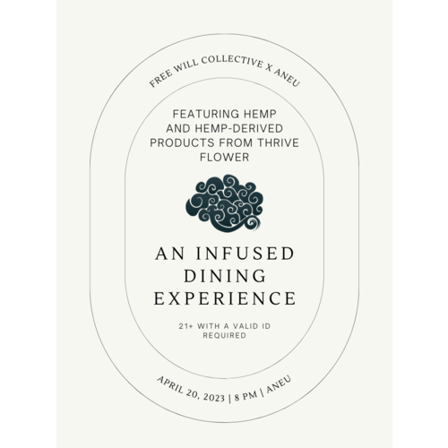 An Unforgettable Culinary Journey: Aneu and Free Will Dinner Ticket (One Plate)