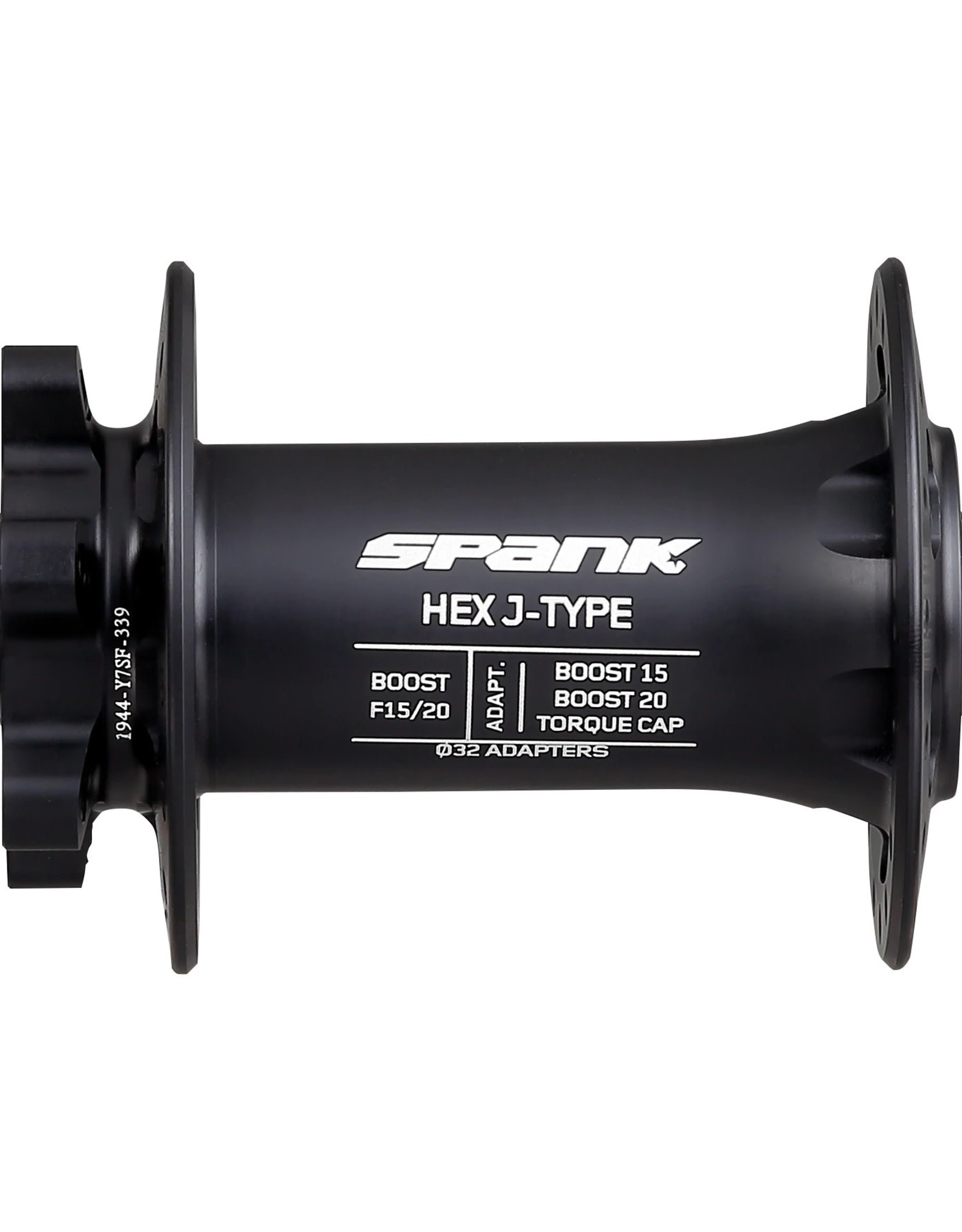 Spank HEX J-Type 6B Disc Front Hub, 32h, 15x110mm