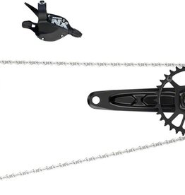 SRAM SRAM NX Eagle Groupset: 170mm 32 Tooth DUB Crank Rear Derailleur 11-50 12-Speed Cassette Trigger Shifter and Chain