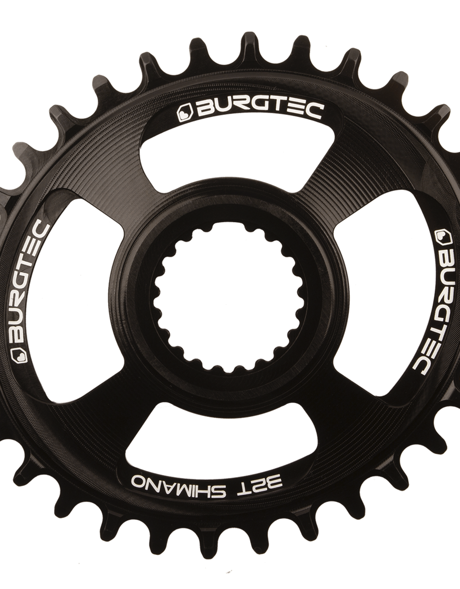 Burgtec Oval Shimano Direct Mount Thick Thin Chainring