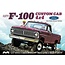 Moebius 1230 1/25 1970 F-100 Ford Custom Cab Truck Plastic Model Kit