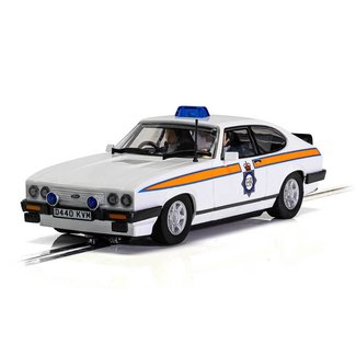 SCALEXTRIC Scalextric C4153 Ford Capri MK3 Greater Manchester Police Slot Car