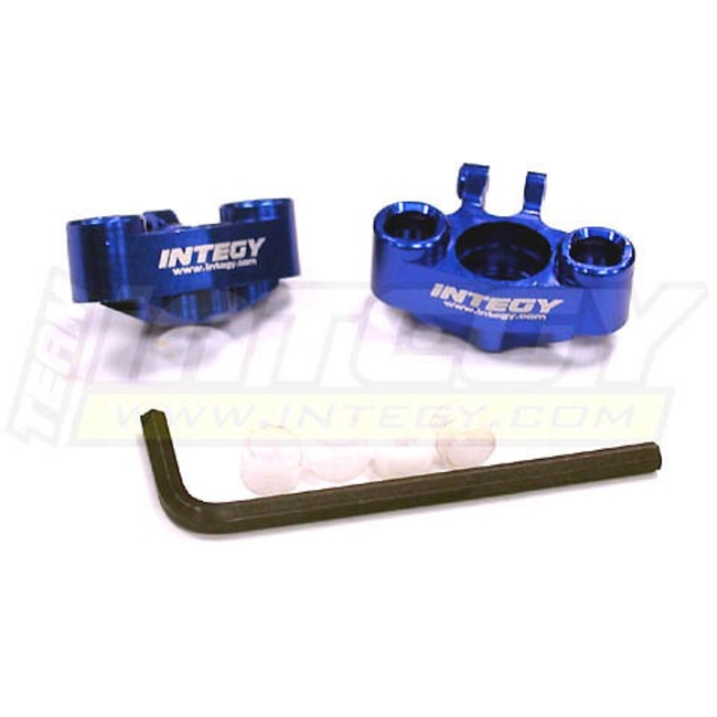 INTEGY ALLOY STEERING BLOCKS FOR 1/16 TRAXXAS E-REVO AND SLASH VXL