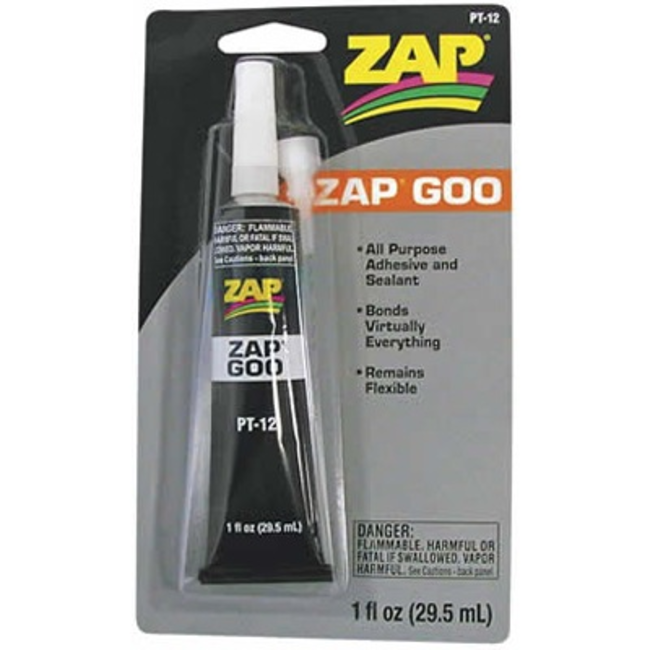 ZAP GOO II 1OZ 29.5mL ALL PURPOSE ADHESIVE AND SEALANT