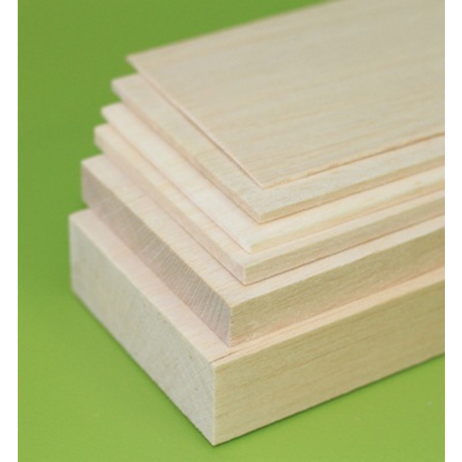 PRB 3635 BALSA R 6.5 X 19 X 915mm  ORANGE/RED