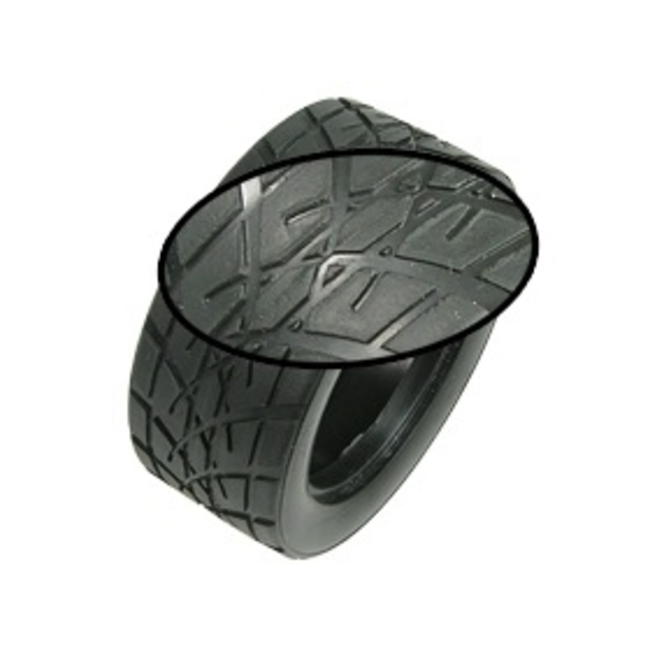3 RACING 1/10 RUBBER TIRES 4PCS FOR TAMIYA M CHASSIS