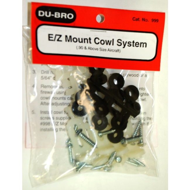 DUBRO E/Z MOUNT COWL SYSTEM (.90 & ABOVE SIZE AIRCRAFT)  DBR999