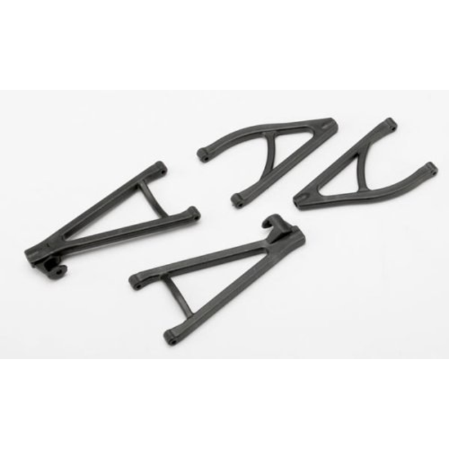 TRAXXAS SUSPENSION ARM SET REAR INCLUDES UPPER RIGHT & LEFT AND LOWER RIGHT & LEFT ARMS 1/16TH E-REVO  7132