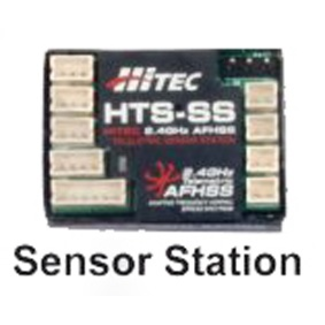 HITEC HITEC BASIC TELEMETRY AERO PACK (SENSOR STATION, 2x TEMP, 1x MAGNETIC RPM