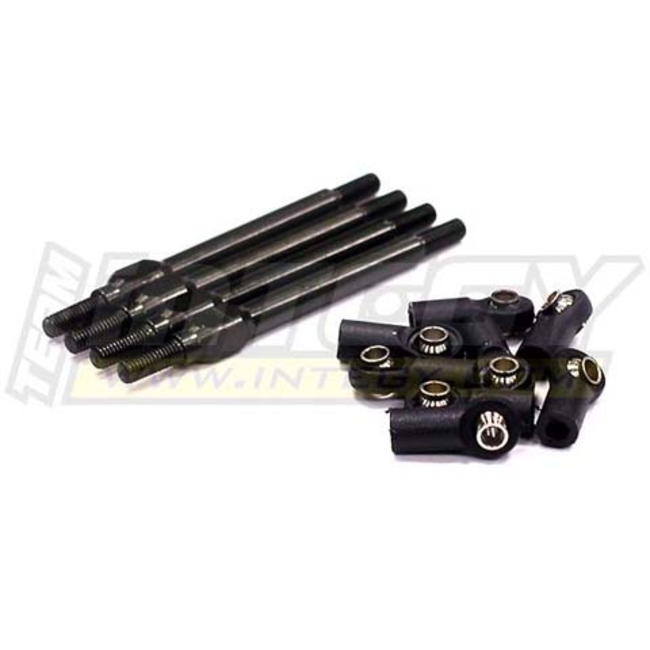 INTEGY FRONT & REAR TURNBUCKLES (4) FOR 1/16 TRAXXAS E-REVO  T3487