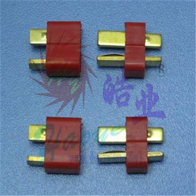 HY T PLUG U/GOLD PLATE FEMALE W/H/SHRINK (8) (OLD CODE HY210501F )