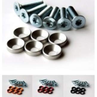 UBER-RC DDM UBER RC ENGINE MOUNT WASHERS W/TORX BOLTS FOR HPI BAJA 5B/5T  TR560