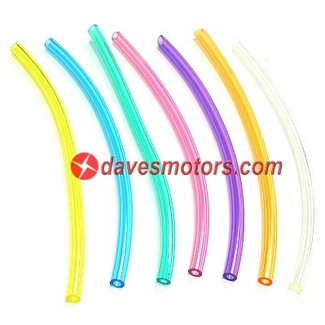 DDM DDM BAJA TR FUEL LINE BY THE FOOT ASSORTED COLOURS ORANGE, PURPLE, PINK, BLUE, GREEN, YELLOW