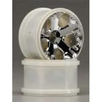 TRAXXAS TRAXXAS WHEELS ALL STAR 2.8" (CHROME) (FRONT) (2)  5577