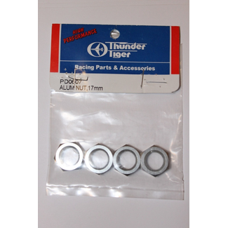 THUNDER TIGER THUNDER TIGER ALUM WHEEL NUT 17MM