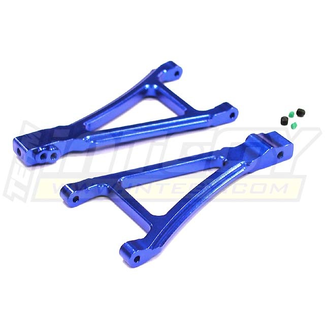 INTEGY INTEGY BILLET MACHINED FRONT LOWER ARM FOR 1/16 TRAXXAS E-REVO VXL  T3446 BLUE
