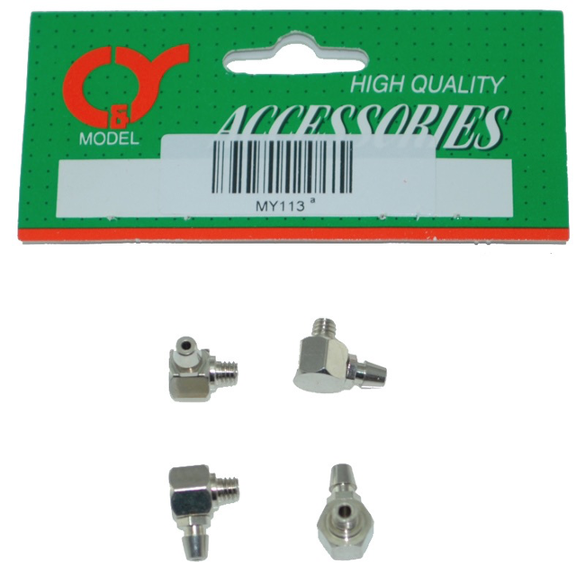 CY L TYPE PRESSURE FITTING 4PCE MY113
