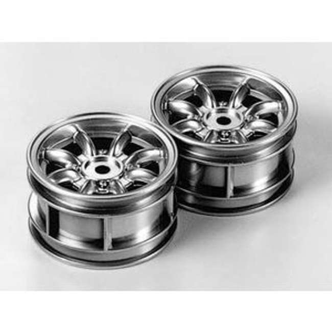 TAMIYA ROVER MINI COOPER '94 MONTE CARLO PLATED WHEELS ( 2 )