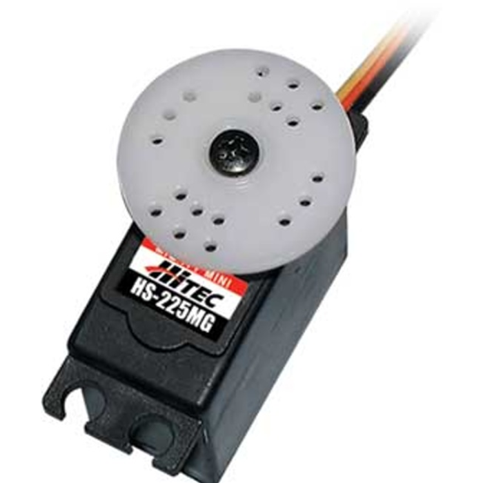Hitec midi servo HS-125MG analogové servo Materiál převodovky: kov