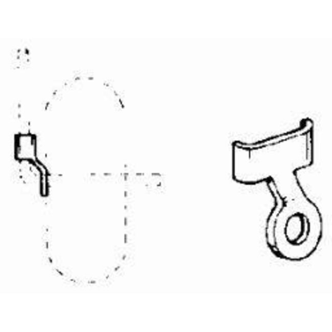 DUBRO 90 DEG WHEEL SPACER  NO BARCODE 342