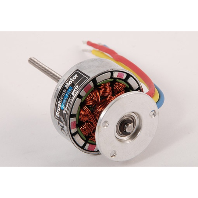 HY 2730 BRUSHLESS OUTRUNNER 1300kv, max voltage 11.1v, max current 23 amps, thrust .41kg,    505 watts,  shaft 5M3  weight  20 gr