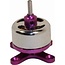 HY 2730 BRUSHLESS OUTRUNNER 1300kv, max voltage 11.1v, max current 25 amps, thrust .41kg,    278 watts,  shaft 3mm  weight  52 gr