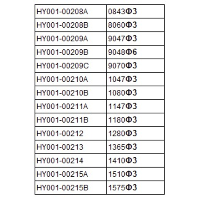HY ELECTRIC  PROP 9 X 4.8  3mm ( 4PK ) ( OLD CODE HY010209B )