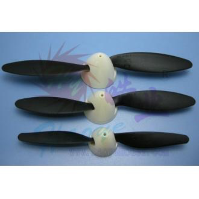 HY PLASTIC SPINNER + PROP 32 x 30mm 7in ( OLD CODE HY021301 )