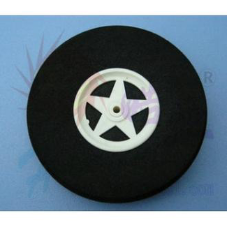 HY MODEL ACCESSORIES HY 5 SP HOLLOW WHITE WHEEL 65 x 18 x 3 ( OLD CODE HY060302 )