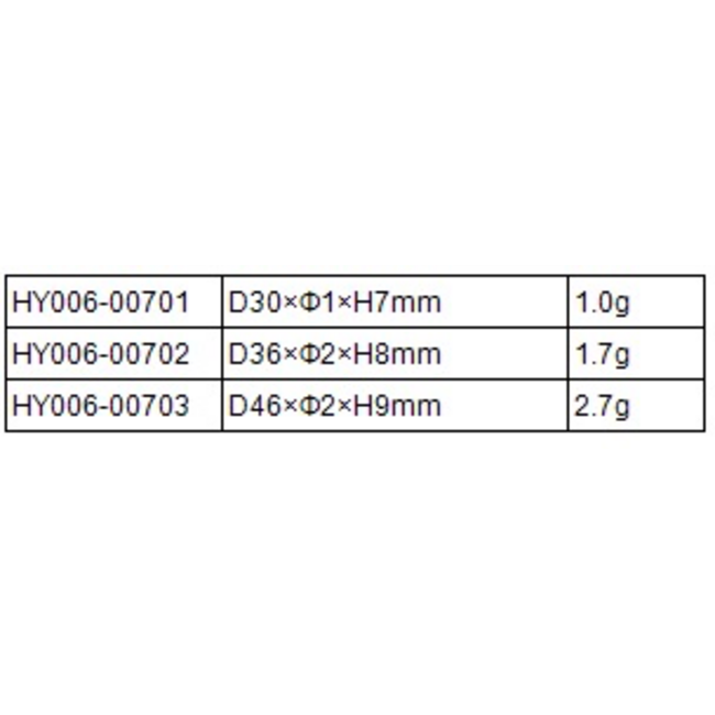HY 5 SP FLURO YELLOW  LIGHT WEIGHT  46 x 9 x 2 ( OLD CODE HY060703 )